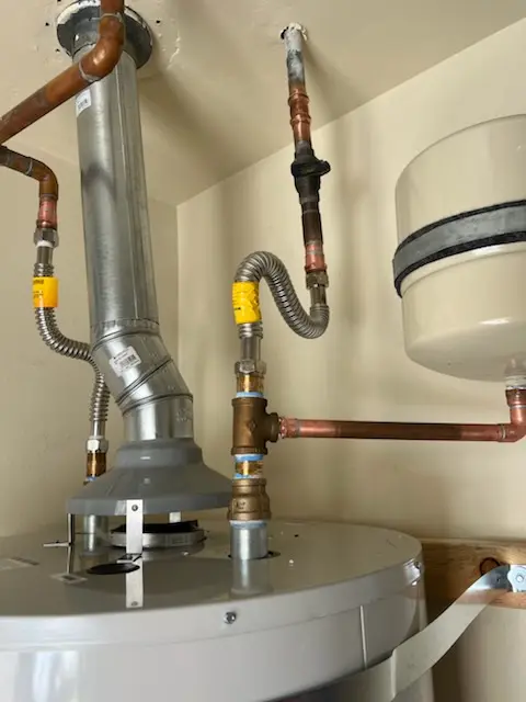 Water heater installation and plumbing repair in McDonough