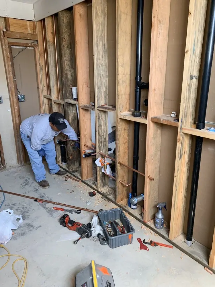 Commercial rough-in plumbing for Trenchless Sewer Repair in McDonough
